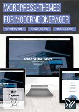 Cover WordPress-Themes für moderne Onepager